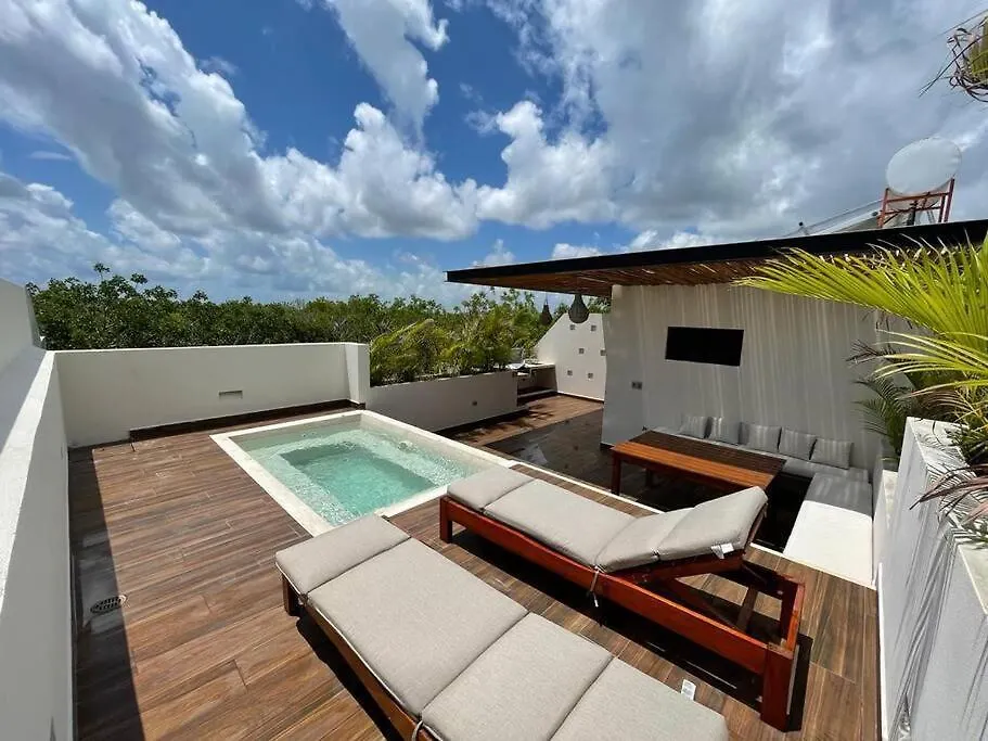 Penthouse En Tulum Etnica , La Veleta Apartment